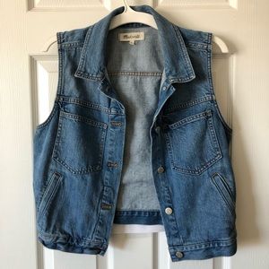 Madewell Pocket Jean Vest